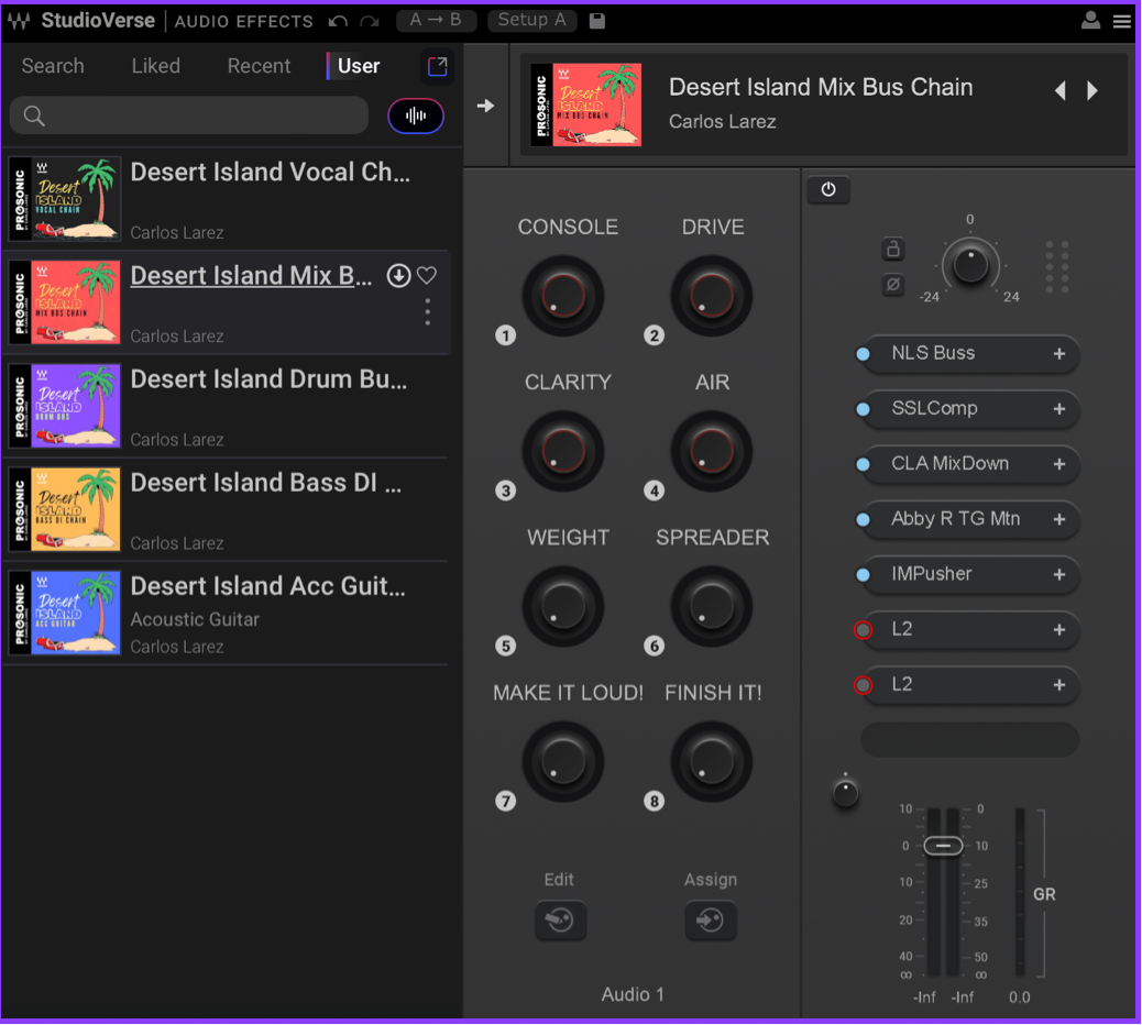 Waves StudioRack "Desert Island" Bedroom Producer Pack - 20%OFF