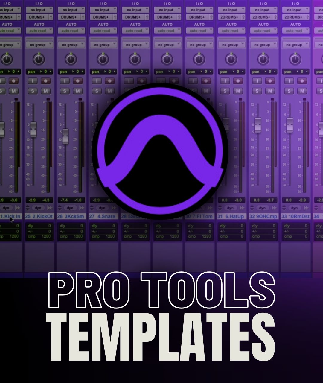 Recording and mixing templates for Pro Tools Prosonic Prosonic Store